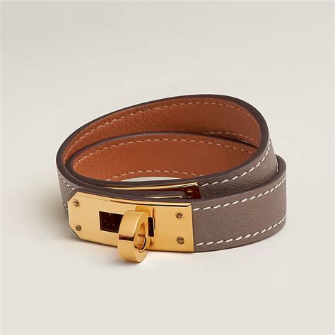 hermes armband kelly double|hermes leather strap bracelet.